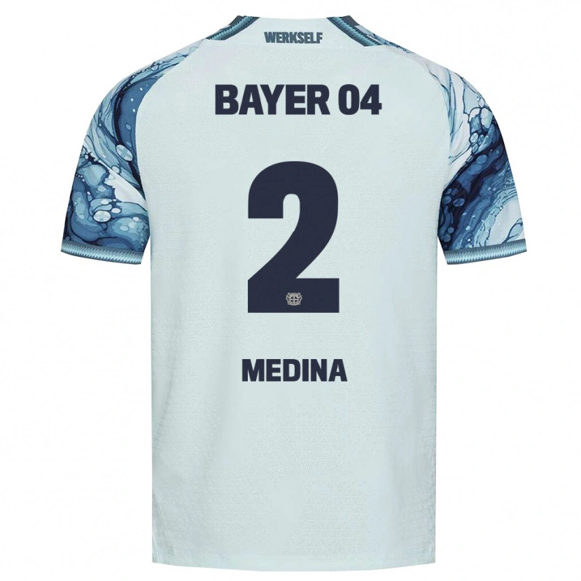 Danxen Hombre Camiseta Facundo Medina #2 Negro Verde Oscuro 2ª Equipación 2026/27 La Camisa