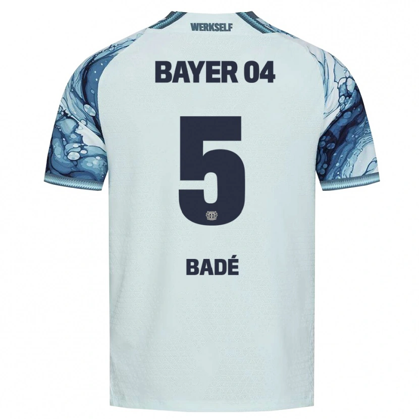 Danxen Hombre Camiseta Loïc Badé #5 Negro Verde Oscuro 2ª Equipación 2026/27 La Camisa