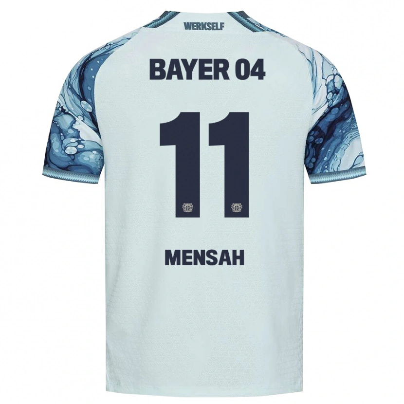 Danxen Hombre Camiseta Jeremiah Mensah #11 Negro Verde Oscuro 2ª Equipación 2026/27 La Camisa