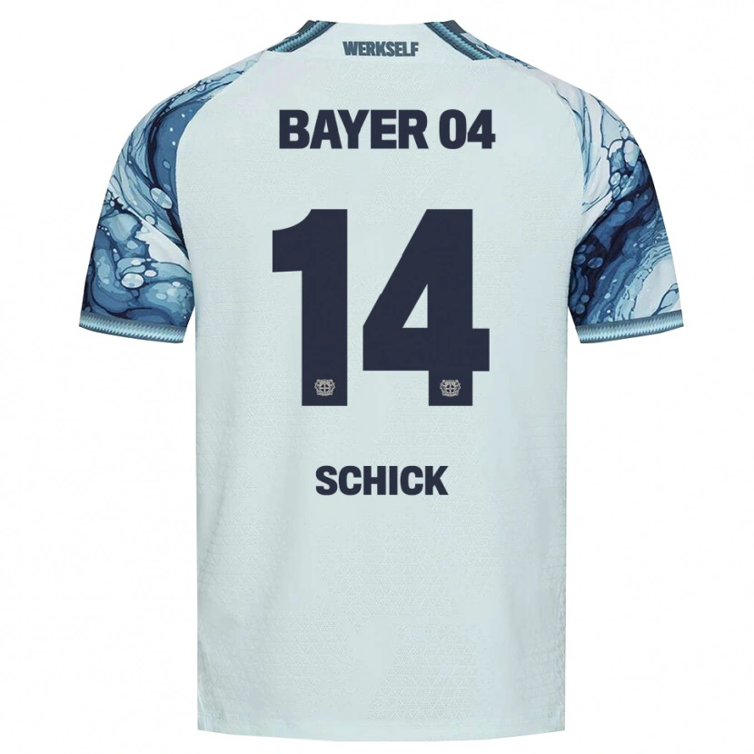 Danxen Hombre Camiseta Patrik Schick #14 Negro Verde Oscuro 2ª Equipación 2026/27 La Camisa