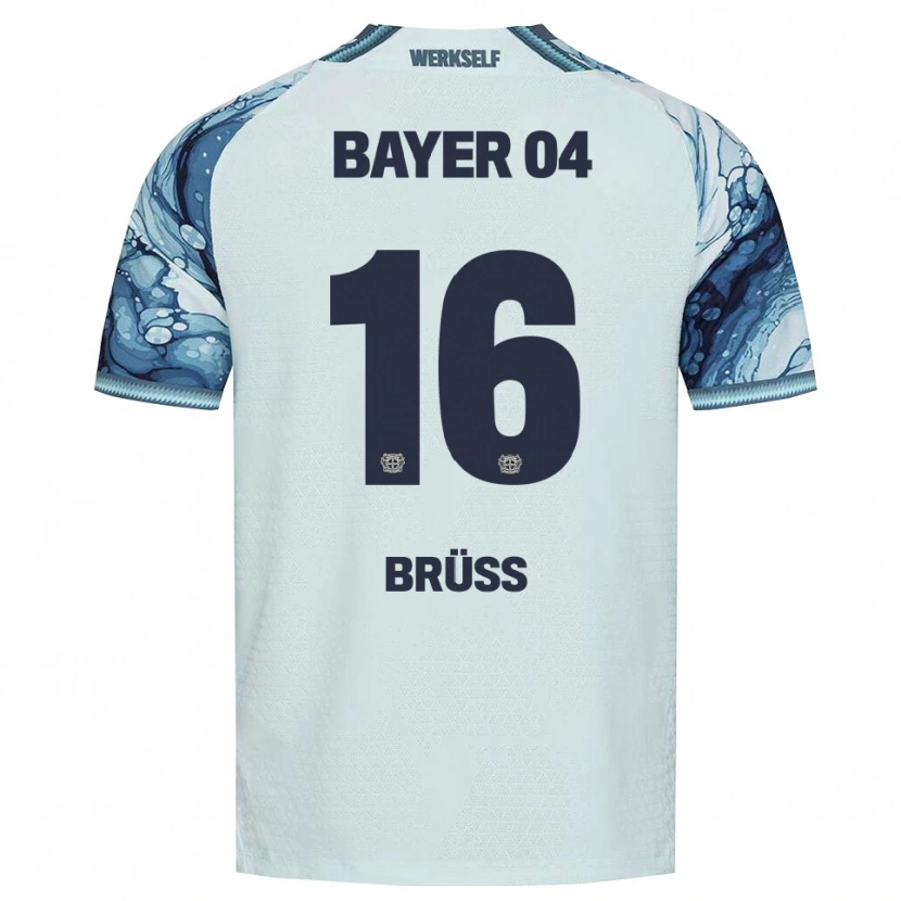 Danxen Hombre Camiseta Tom Brüss #16 Negro Verde Oscuro 2ª Equipación 2026/27 La Camisa
