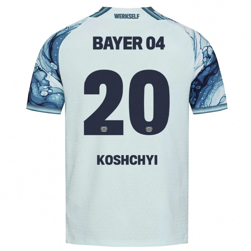 Danxen Hombre Camiseta Yegor Koshchyi #20 Negro Verde Oscuro 2ª Equipación 2026/27 La Camisa
