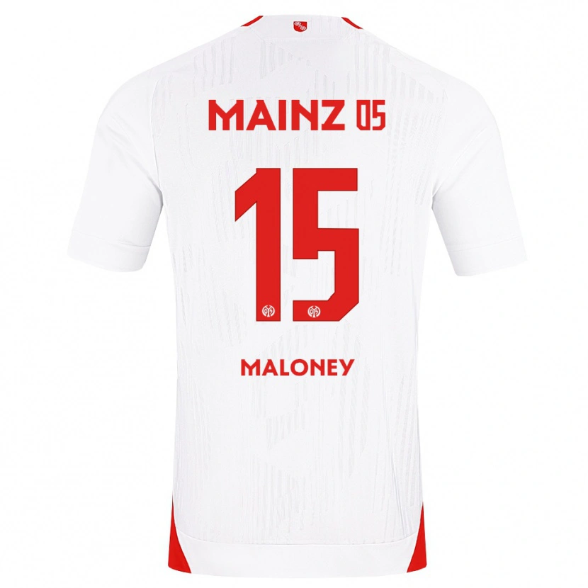 Danxen Hombre Camiseta Lennard Maloney #15 Blanco Rojo Amarillo 2ª Equipación 2026/27 La Camisa