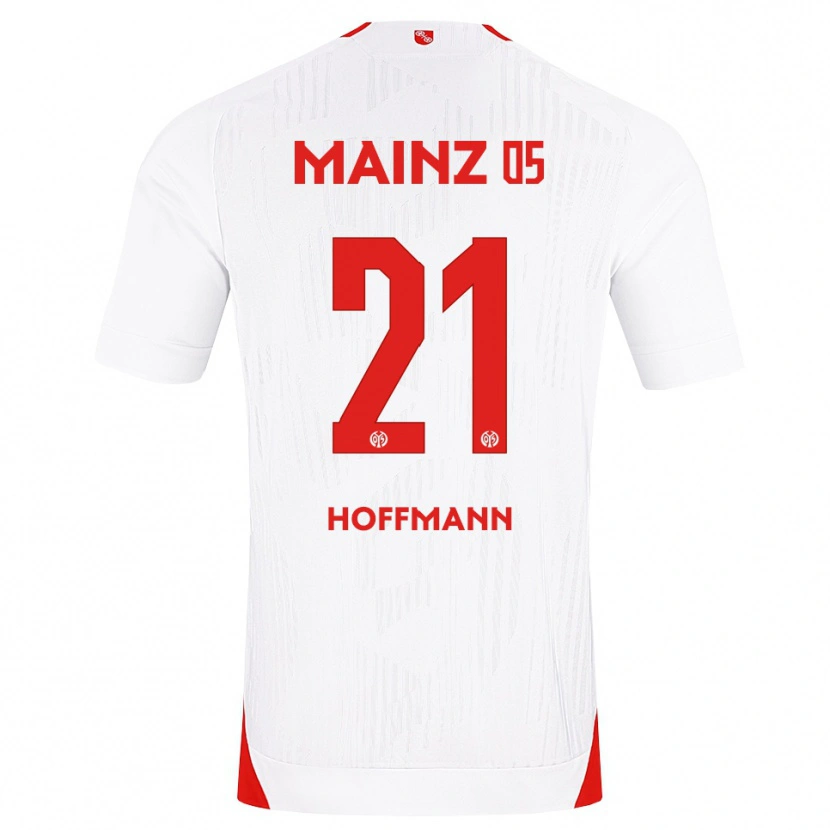Danxen Hombre Camiseta Leon Hoffmann #21 Blanco Rojo Amarillo 2ª Equipación 2026/27 La Camisa