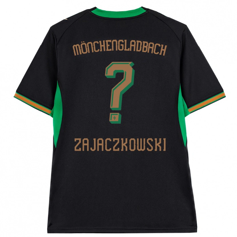 Danxen Hombre Camiseta Vincent Zajaczkowski #0 Negro Naranja Verde Marrón 2ª Equipación 2026/27 La Camisa