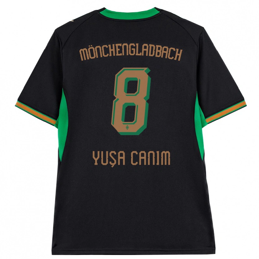 Danxen Hombre Camiseta Salih Yuşa Canım #8 Negro Naranja Verde Marrón 2ª Equipación 2026/27 La Camisa
