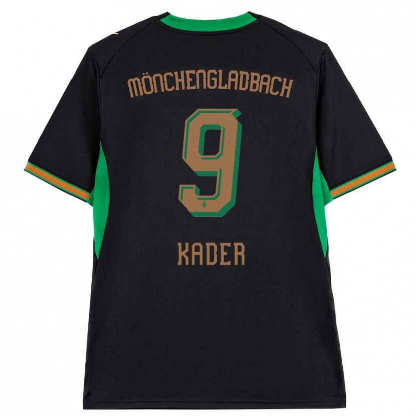 Danxen Hombre Camiseta Cagatay Kader #9 Negro Naranja Verde Marrón 2ª Equipación 2026/27 La Camisa