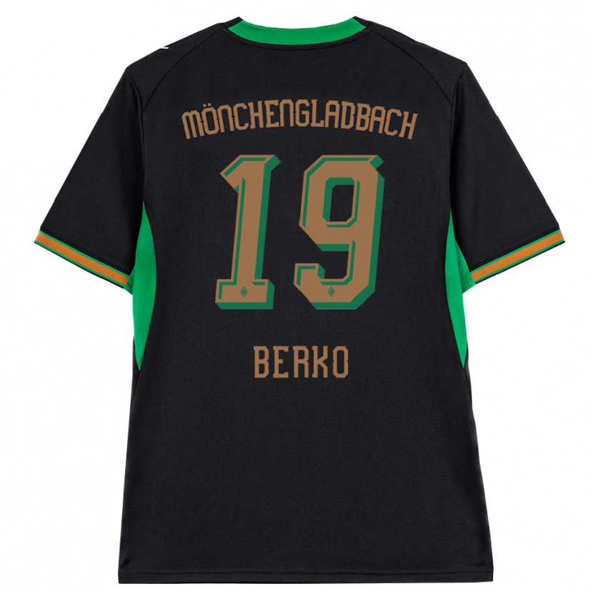 Danxen Hombre Camiseta Dillon Berko #19 Negro Naranja Verde Marrón 2ª Equipación 2026/27 La Camisa