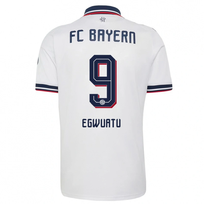 Danxen Hombre Camiseta Frank Egwuatu #9 Gris Blanco Rojo 2ª Equipación 2026/27 La Camisa