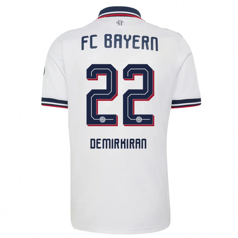 Danxen Hombre Camiseta Ediz Demirkiran #22 Gris Blanco Rojo 2ª Equipación 2026/27 La Camisa