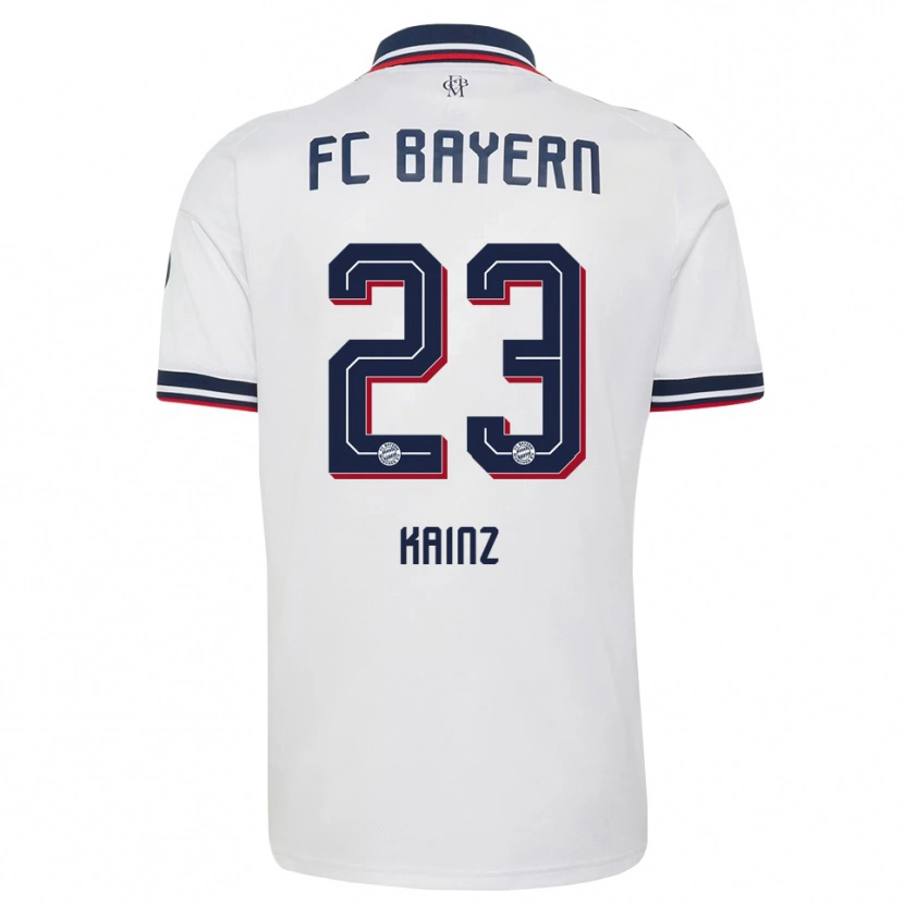Danxen Hombre Camiseta Manuel Kainz #23 Gris Blanco Rojo 2ª Equipación 2026/27 La Camisa