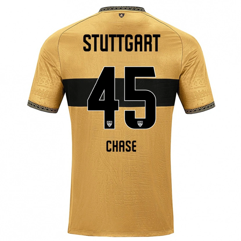 Danxen Hombre Camiseta Anrie Chase #45 Blanco Negro Marrón 2ª Equipación 2026/27 La Camisa