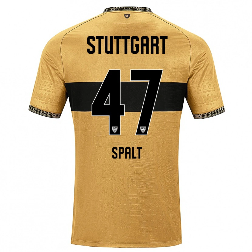 Danxen Hombre Camiseta Yanik Spalt #47 Blanco Negro Marrón 2ª Equipación 2026/27 La Camisa