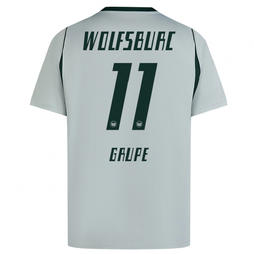 Danxen Hombre Camiseta Lenn Grupe #11 Verde Gris 2ª Equipación 2026/27 La Camisa