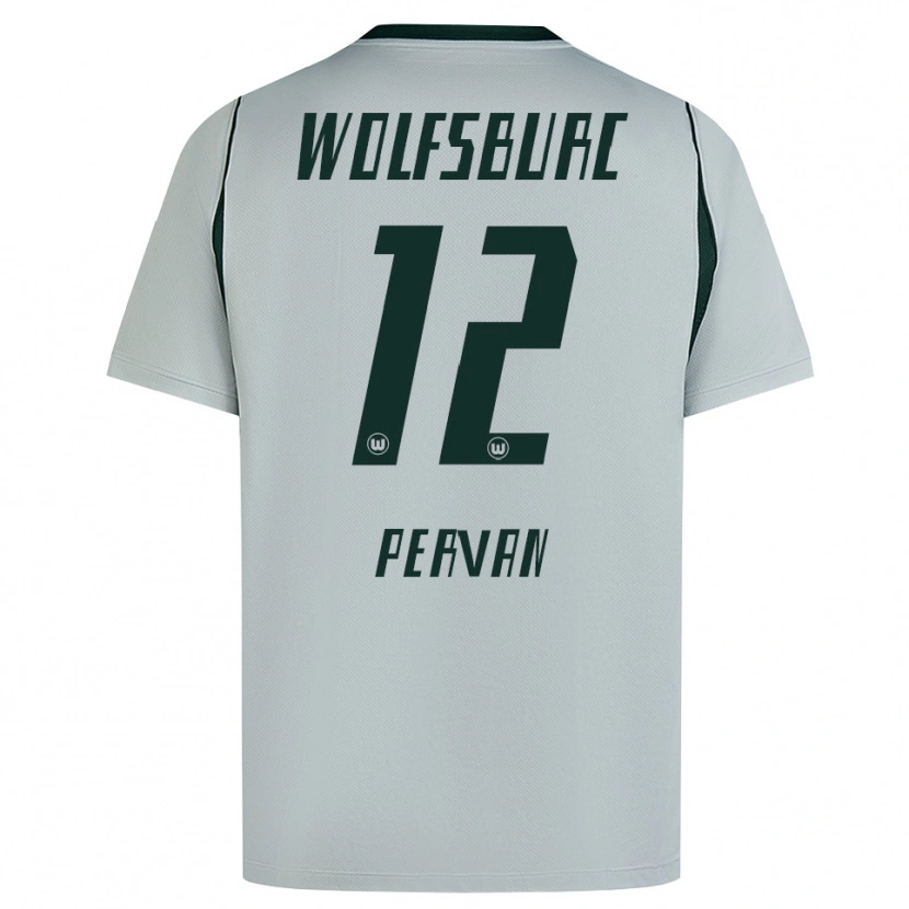 Danxen Hombre Camiseta Pavao Pervan #12 Verde Gris 2ª Equipación 2026/27 La Camisa