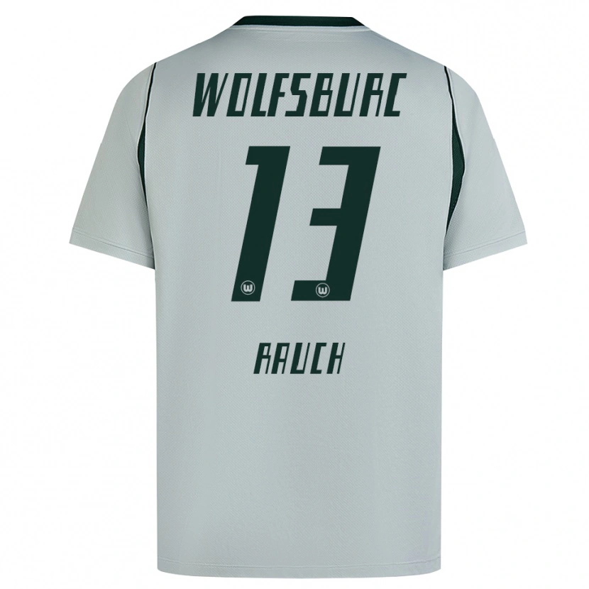 Danxen Hombre Camiseta Felicitas Rauch #13 Verde Gris 2ª Equipación 2026/27 La Camisa