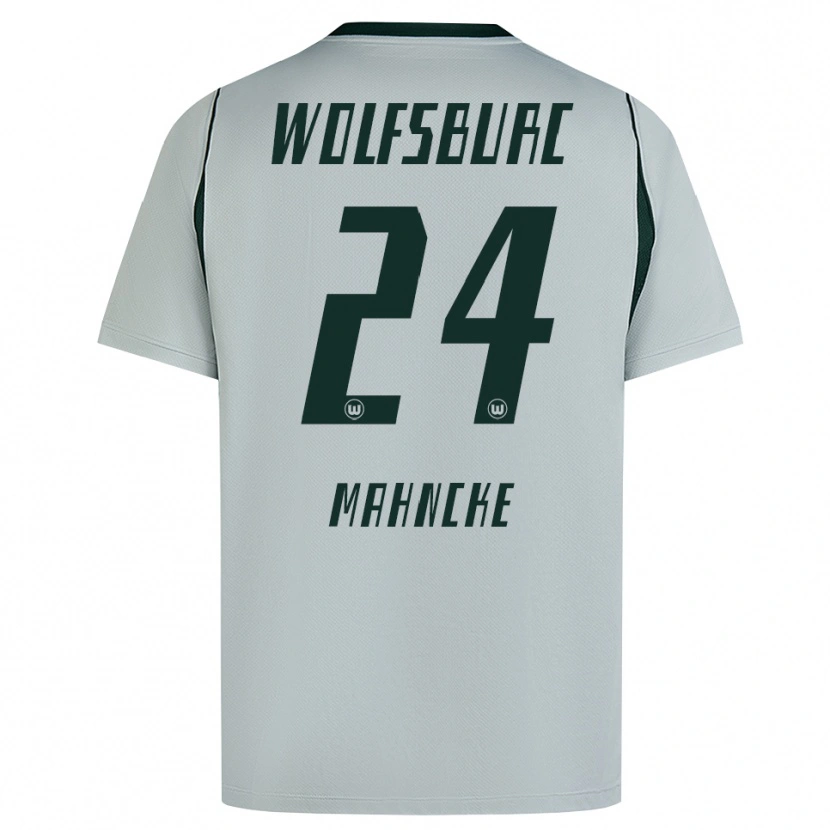 Danxen Hombre Camiseta Arne Mahncke #24 Verde Gris 2ª Equipación 2026/27 La Camisa