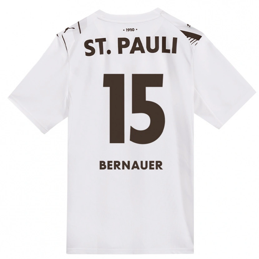 Danxen Hombre Camiseta Ole Bernauer #15 Café Blanco Rojo 2ª Equipación 2026/27 La Camisa