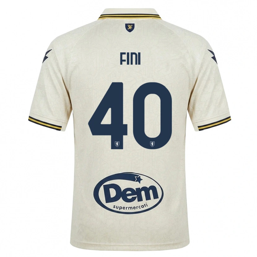 Danxen Hombre Camiseta Seydou Fini #40 Oldlace Amarillo Negro 2ª Equipación 2026/27 La Camisa