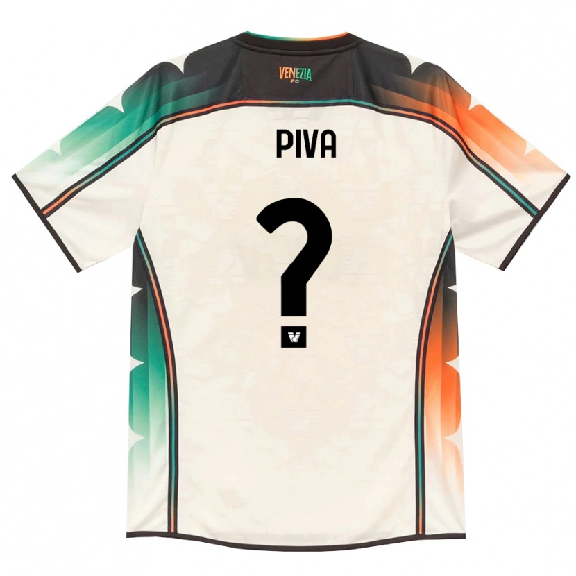 Danxen Hombre Camiseta Daniel Piva #0 Oldlace Naranja Verde 2ª Equipación 2026/27 La Camisa