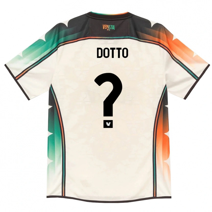 Danxen Hombre Camiseta Edoardo Dotto #0 Oldlace Naranja Verde 2ª Equipación 2026/27 La Camisa