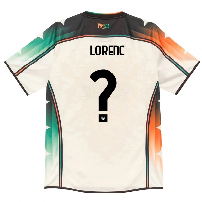 Danxen Hombre Camiseta Riccardo Lorenc #0 Oldlace Naranja Verde 2ª Equipación 2026/27 La Camisa
