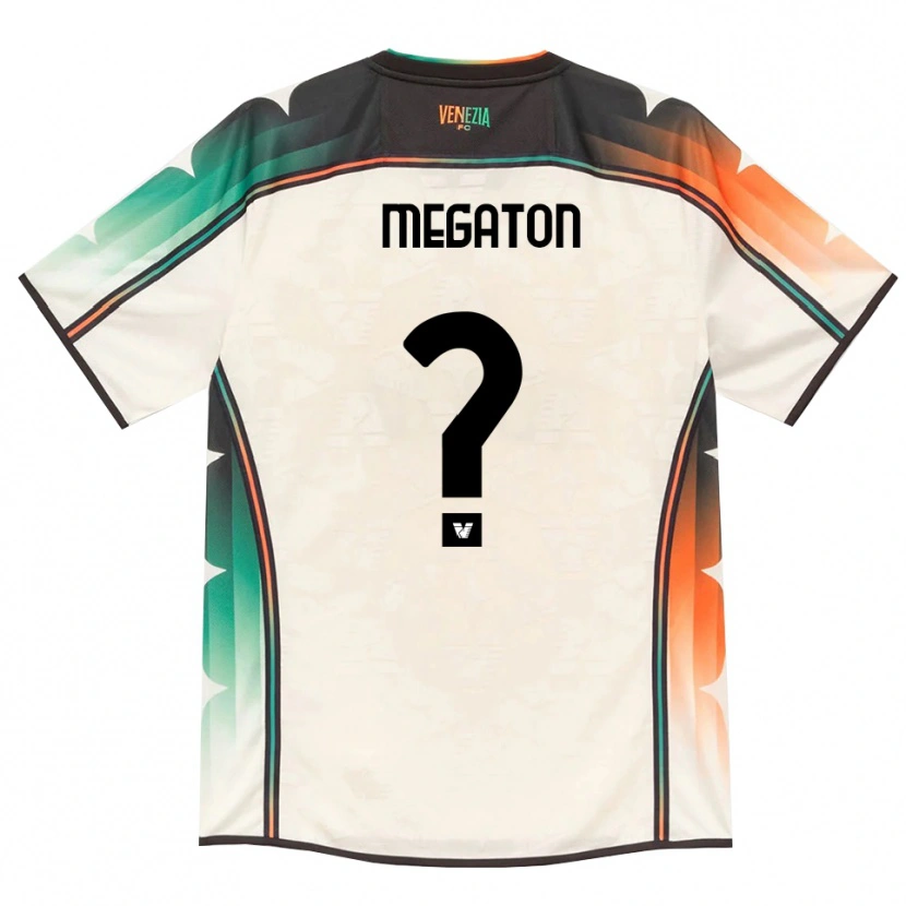 Danxen Hombre Camiseta Alessio Megaton #0 Oldlace Naranja Verde 2ª Equipación 2026/27 La Camisa