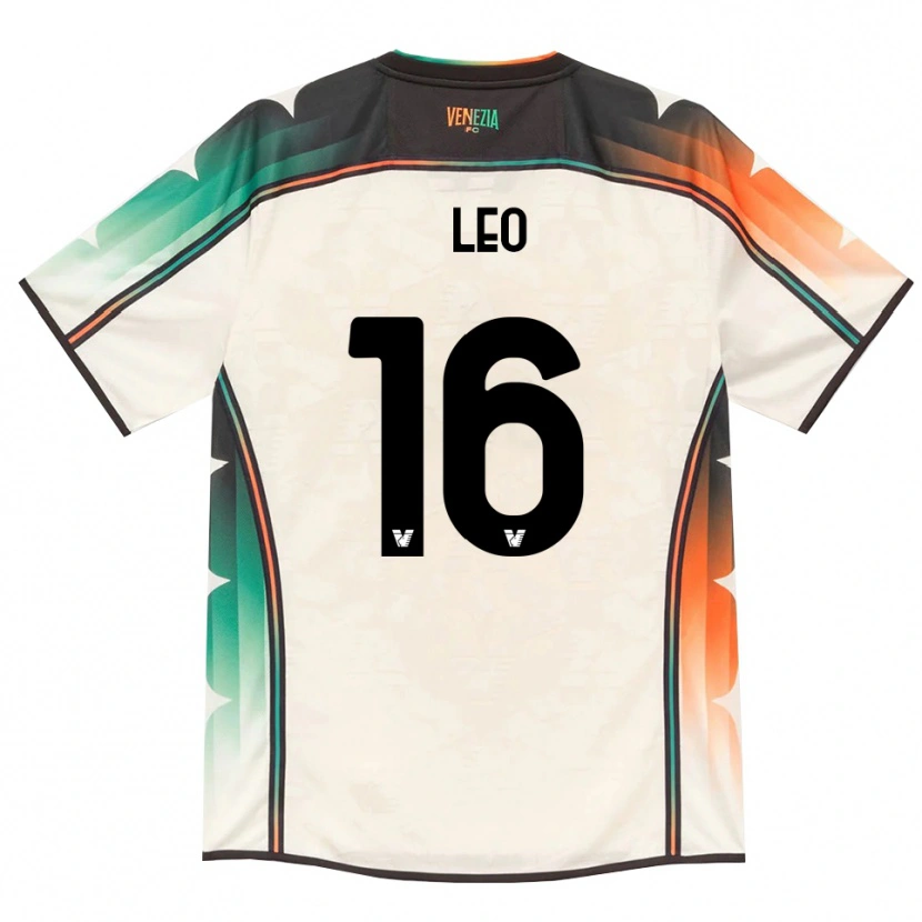 Danxen Hombre Camiseta Andrea Leo #16 Oldlace Naranja Verde 2ª Equipación 2026/27 La Camisa
