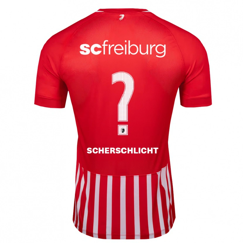 Danxen Mujer Camiseta Mio Scherschlicht #0 Rojo Blanco Negro 1ª Equipación 2026/27 La Camisa