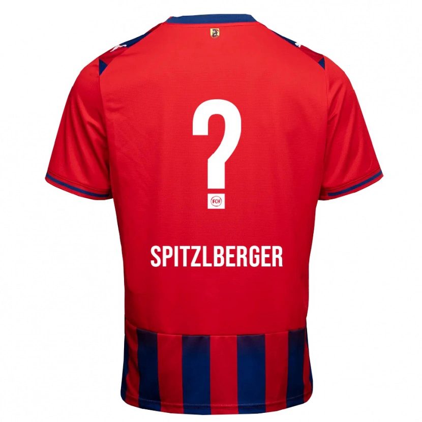Danxen Mujer Camiseta Tyler Spitzlberger #0 Azul Real Blanco Rojo 1ª Equipación 2026/27 La Camisa