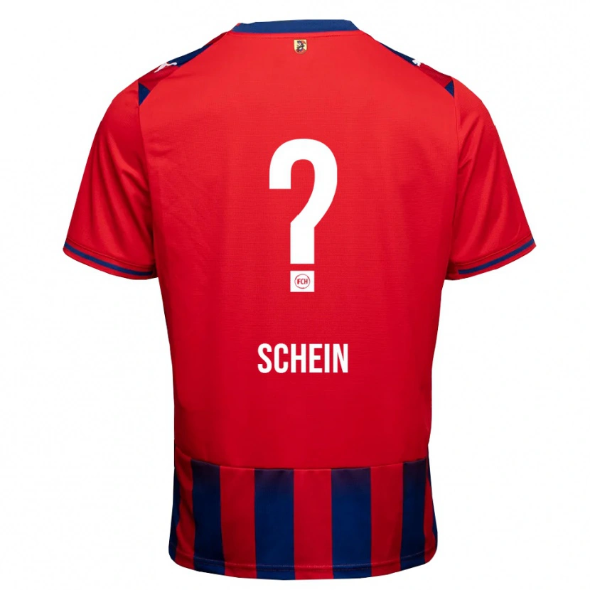Danxen Mujer Camiseta Liam Schein #0 Azul Real Blanco Rojo 1ª Equipación 2026/27 La Camisa