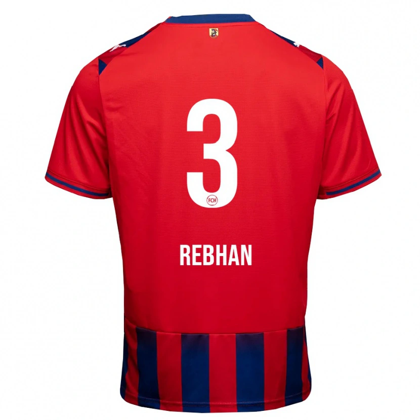 Danxen Mujer Camiseta Emma Rebhan #3 Azul Real Blanco Rojo 1ª Equipación 2026/27 La Camisa
