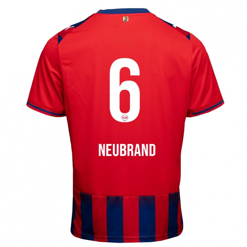 Danxen Mujer Camiseta Tina Neubrand #6 Azul Real Blanco Rojo 1ª Equipación 2026/27 La Camisa