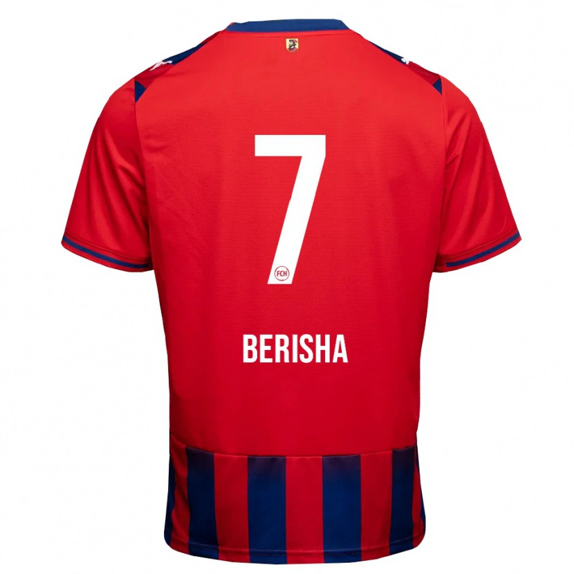 Danxen Mujer Camiseta Imran Berisha #7 Azul Real Blanco Rojo 1ª Equipación 2026/27 La Camisa