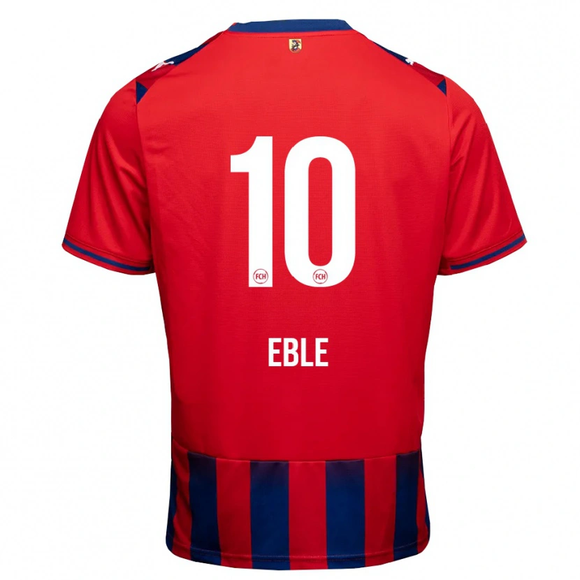 Danxen Mujer Camiseta Julian Eble #10 Azul Real Blanco Rojo 1ª Equipación 2026/27 La Camisa