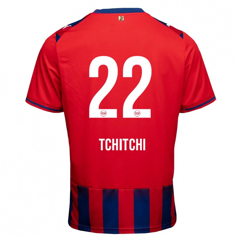 Danxen Mujer Camiseta Dahrel Tchitchi #22 Azul Real Blanco Rojo 1ª Equipación 2026/27 La Camisa