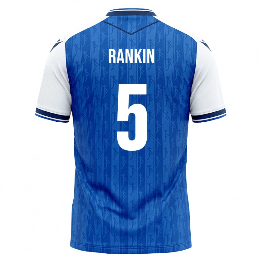 Danxen Mujer Camiseta Jamilla Rankin #5 Azul Real Blanco 1ª Equipación 2026/27 La Camisa