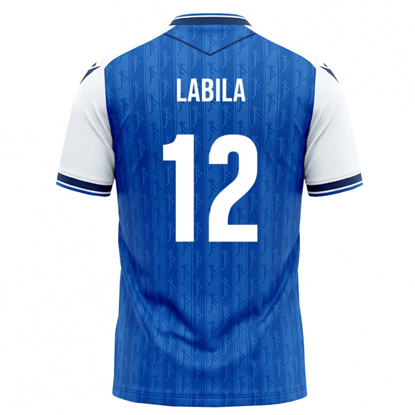 Danxen Mujer Camiseta Daniel Labila #12 Azul Real Blanco 1ª Equipación 2026/27 La Camisa