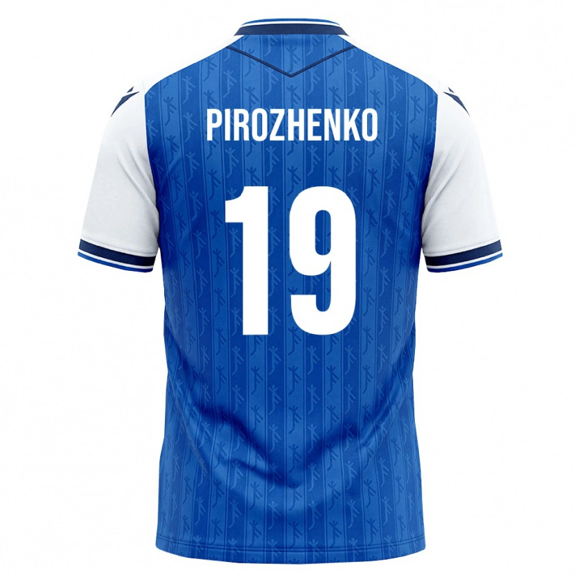 Danxen Mujer Camiseta Mark Pirozhenko #19 Azul Real Blanco 1ª Equipación 2026/27 La Camisa