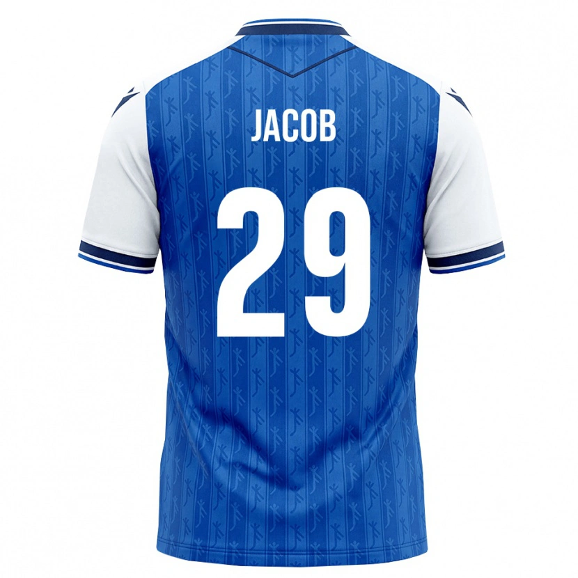 Danxen Mujer Camiseta Tyler Jacob #29 Azul Real Blanco 1ª Equipación 2026/27 La Camisa
