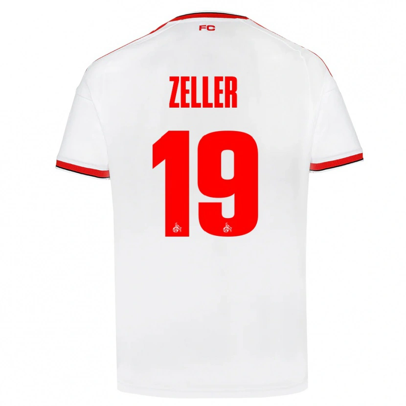 Danxen Mujer Camiseta Dóra Zeller #19 Blanco Rojo Negro 1ª Equipación 2026/27 La Camisa