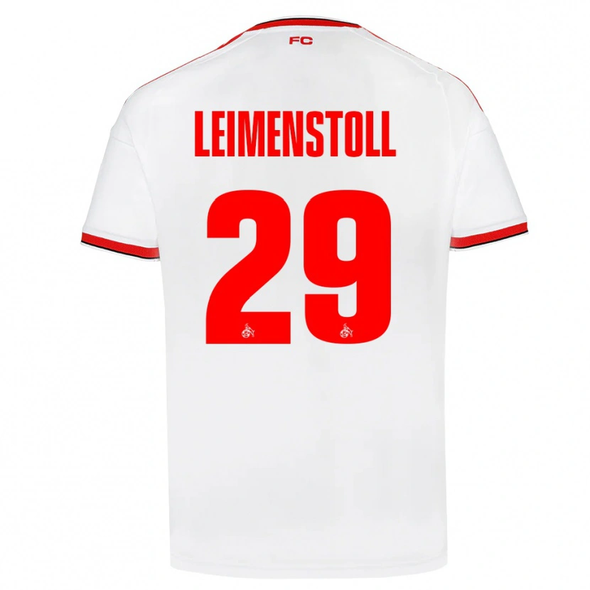 Danxen Mujer Camiseta Vanessa Leimen­stoll #29 Blanco Rojo Negro 1ª Equipación 2026/27 La Camisa
