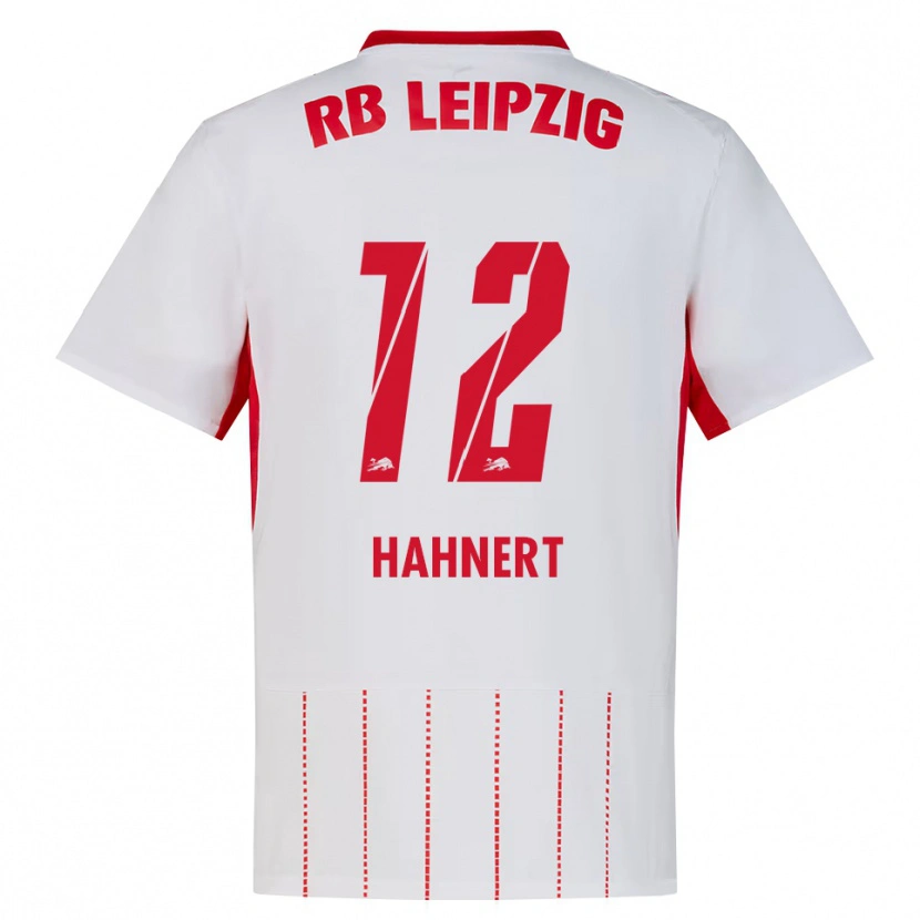 Danxen Mujer Camiseta Ole Hähnert #12 Rojo Blanco Amarillo 1ª Equipación 2026/27 La Camisa