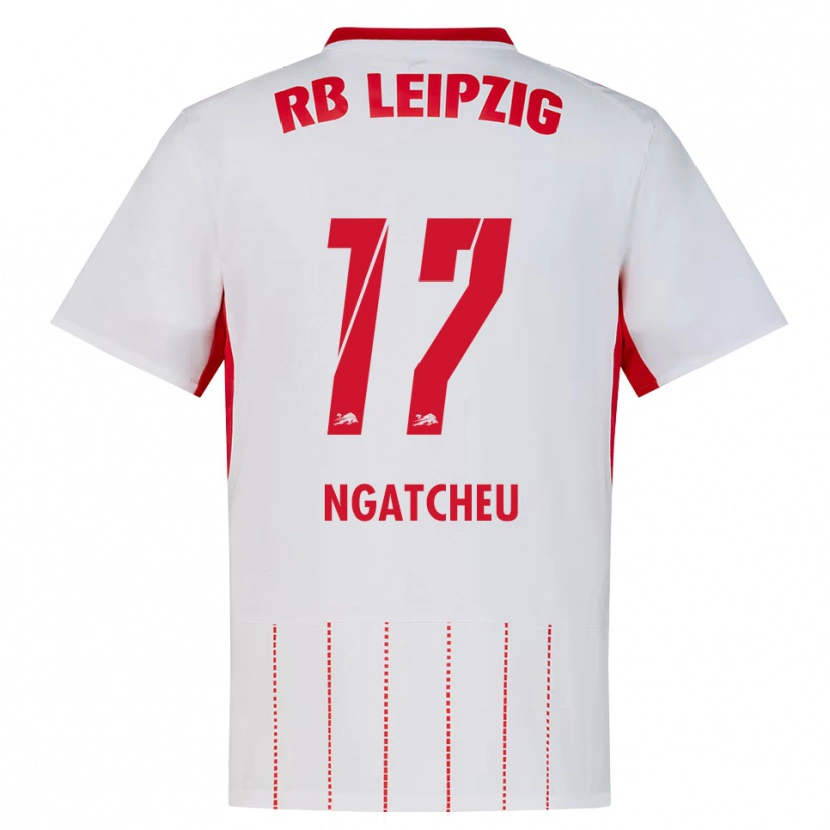 Danxen Mujer Camiseta Yohan Ngatcheu #17 Rojo Blanco Amarillo 1ª Equipación 2026/27 La Camisa