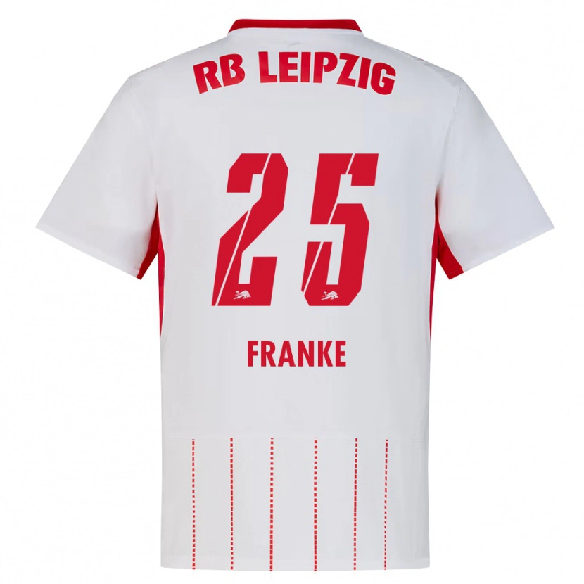 Danxen Mujer Camiseta Lenny Franke #25 Rojo Blanco Amarillo 1ª Equipación 2026/27 La Camisa