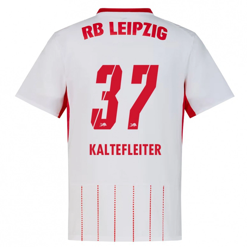 Danxen Mujer Camiseta Benno Kaltefleiter #37 Rojo Blanco Amarillo 1ª Equipación 2026/27 La Camisa