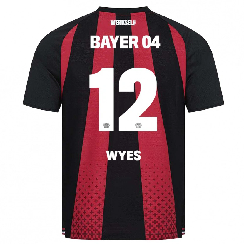 Danxen Mujer Camiseta Justus Wyes #12 Negro Blanco Rojo 1ª Equipación 2026/27 La Camisa