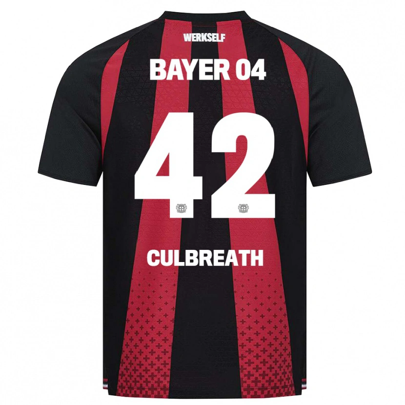 Danxen Mujer Camiseta Montrell Culbreath #42 Negro Blanco Rojo 1ª Equipación 2026/27 La Camisa