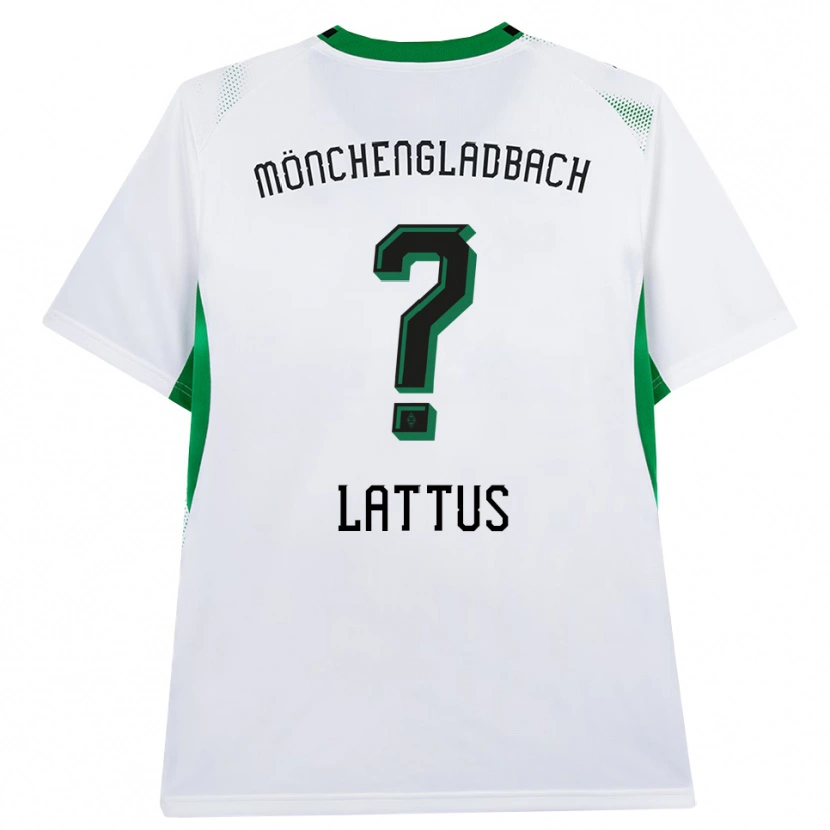 Danxen Mujer Camiseta Emma Lattus #0 Blanco Negro Verde 1ª Equipación 2026/27 La Camisa