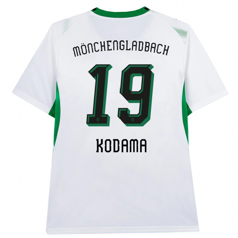 Danxen Mujer Camiseta Keiko Kodama #19 Blanco Negro Verde 1ª Equipación 2026/27 La Camisa